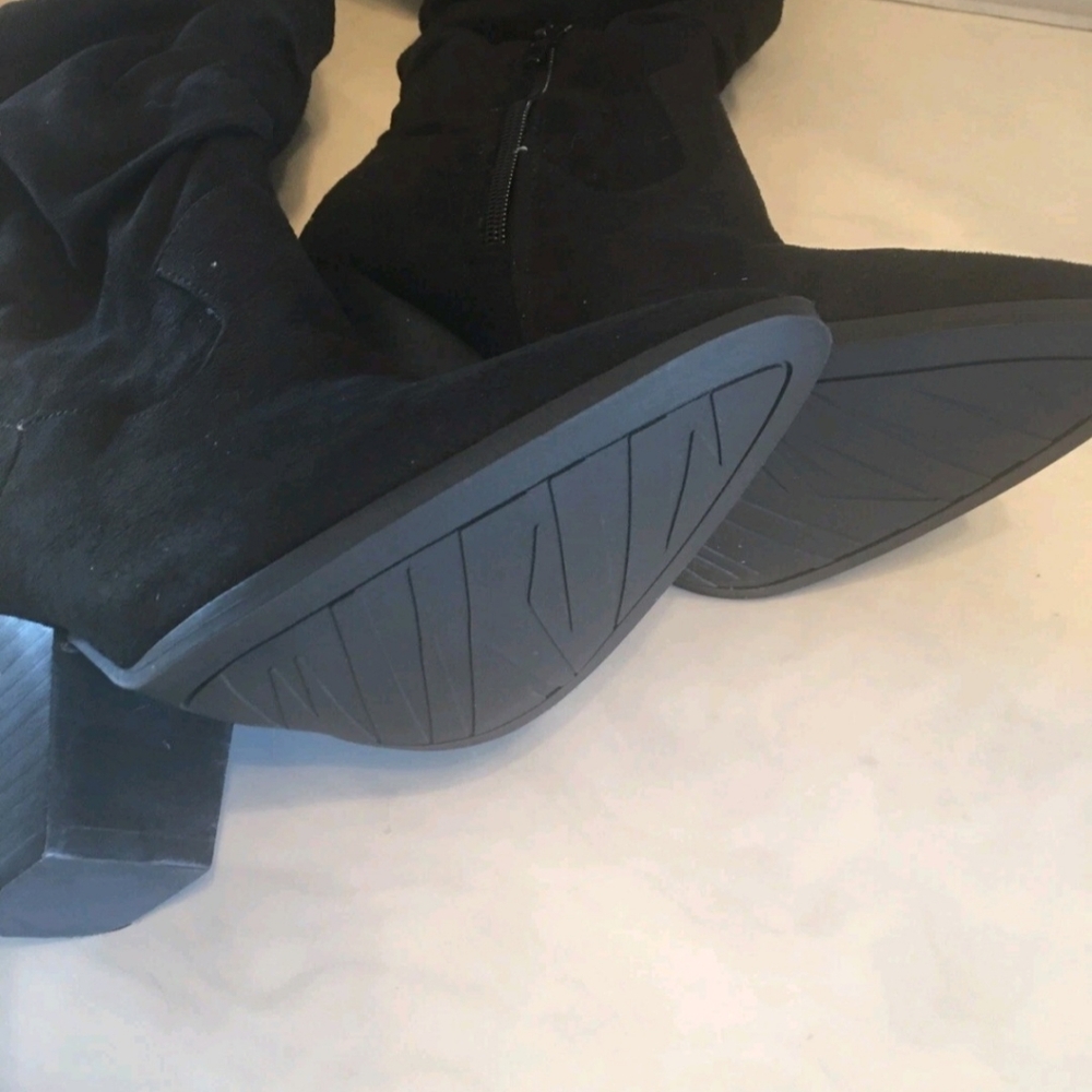 Carlos Santana Knee Slouch Boots Size 6M - Picture 5 of 7